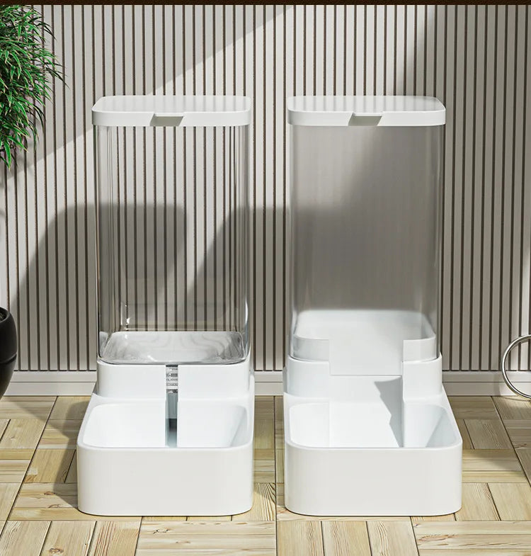 Schwerkraft-Futter- & Wasserspender für Haustiere