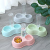 Automatic Pet Feeding Bowl with Water Dispenser