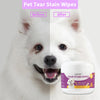 Gentle Pet Eye Wipes with Plant Extracts for Cats and Dogs