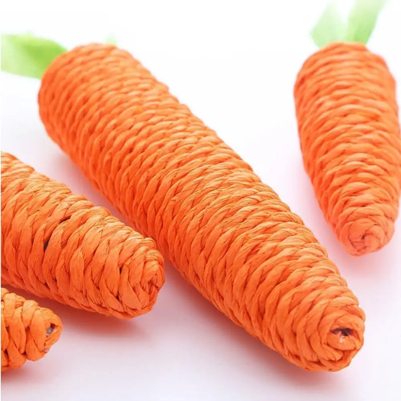 Juguete para Mamar de Gato con Forma de Zanahoria