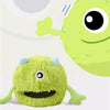 Monster Cartoon Plush Cat Bed Cave with Cushion