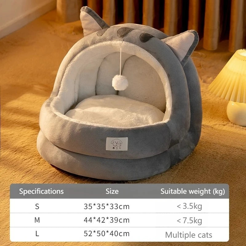 Niche Semi-Fermée pour Animaux avec Motif Panda