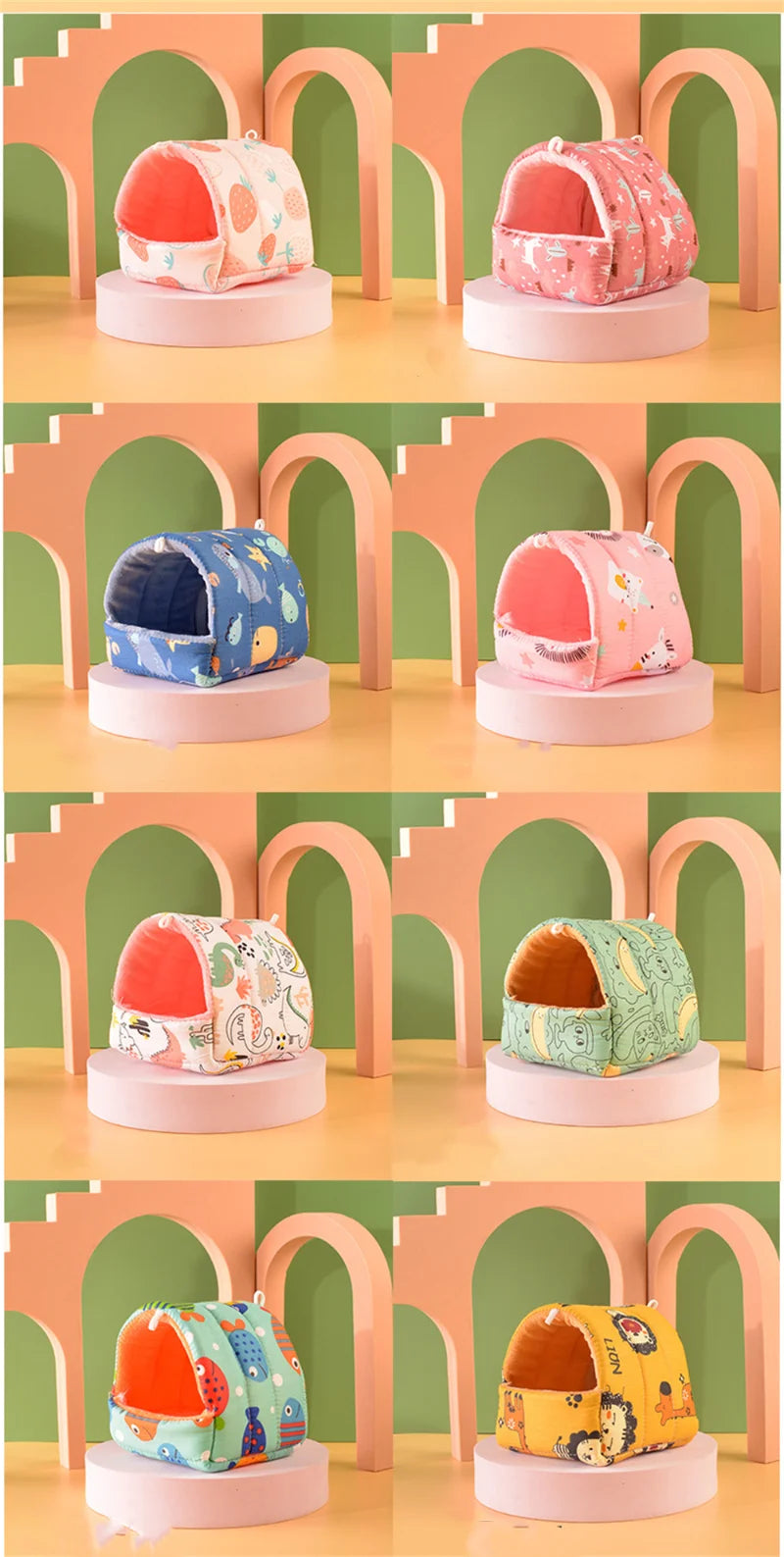 Niche Douillette pour Petits Animaux : Hamsters, Cobayes & Lapins