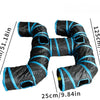 Foldable Cat Play Tunnel with S-Shaped Design