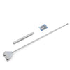 Stainless Steel Aquarium Glass Scraper with Extension Arm