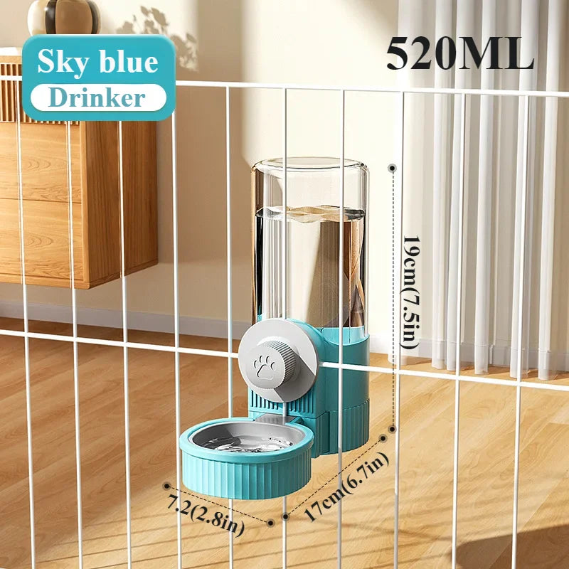 Schwerkraft-Futter- und Wasserspender für Haustiere