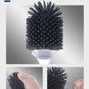 Porte-brosse WC mural réutilisable avec long manche