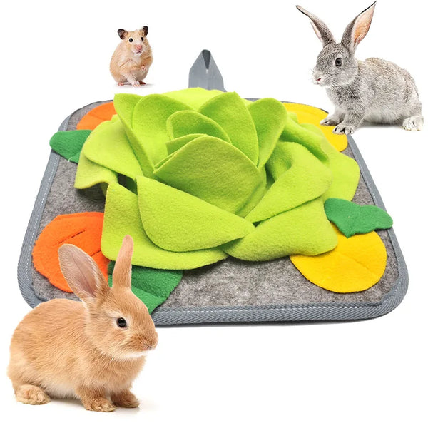 Snuffle Mat for Dogs and Rabbits - Foraging Training Pad