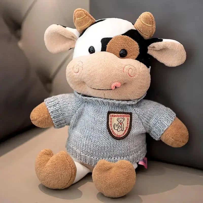 Adorable Soft Cow Plush Toy – Cuddly Stuffed Animal for All Ages