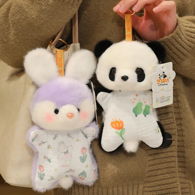 Adorable Cartoon Bean Bag Plush Toy – Soft Forest Animal Stuffed Doll