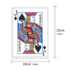 A playing card featuring a Jack of Spades design.
