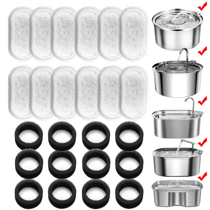 Replacement Filters for Cat Water Fountain