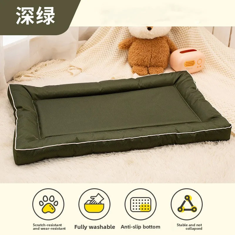 Durable Waterproof Dog Mat with Non-Slip Base