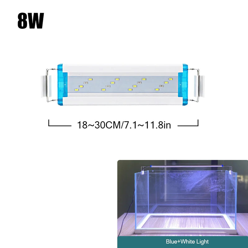 Lumière LED pour Aquarium à Clip Réglable