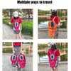 Sac à dos transporteur pour chien à double bandoulière pour voyages