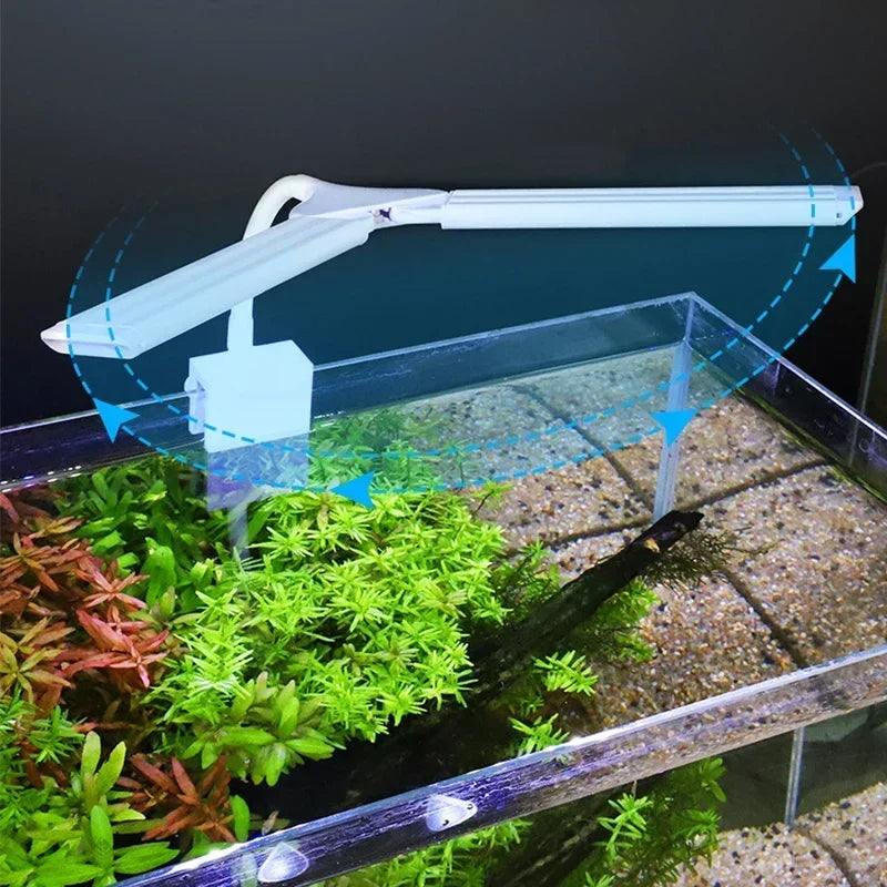 Lampe LED à pince pour aquarium, spectre complet