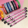 Personalisierte bestickte Nylon-Hundehalsband