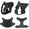 Tactical Dog Harness with MOLLE Pouches and Collar Set