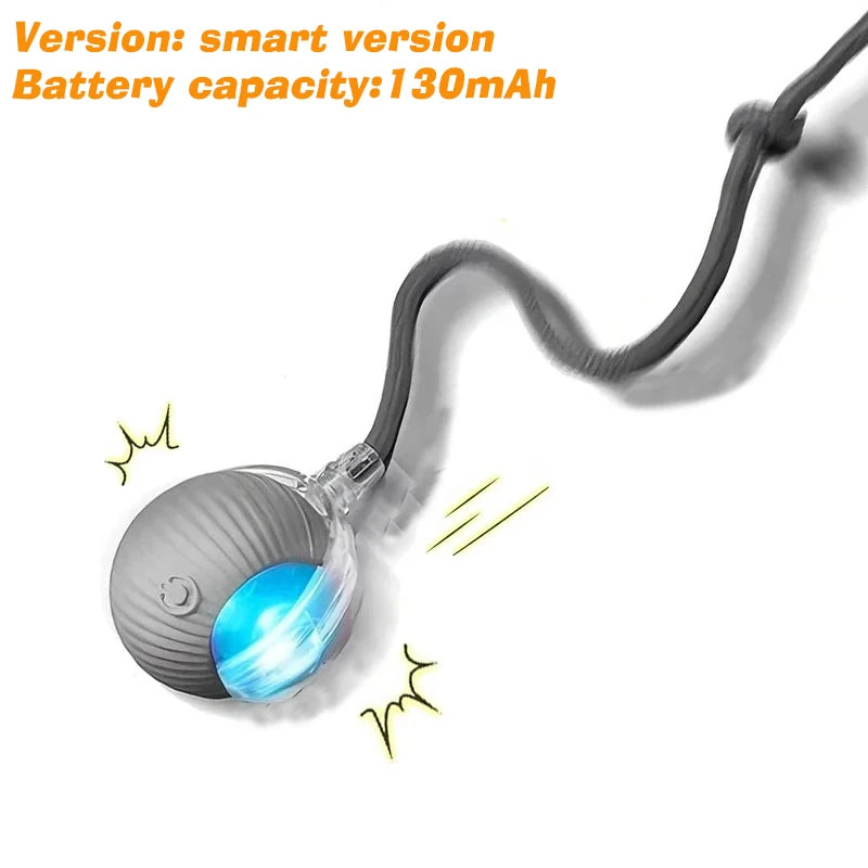 Interactive Rolling Cat Toy Ball with Smart Obstacle Avoidance