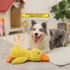 Large Duck Plush Squeaky Toy for Dogs
