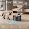 Wireless Cat Water Fountain with Smart Sensor and 4000mAh Battery