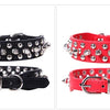 Punk Rivet Spiked Leather Dog Collar