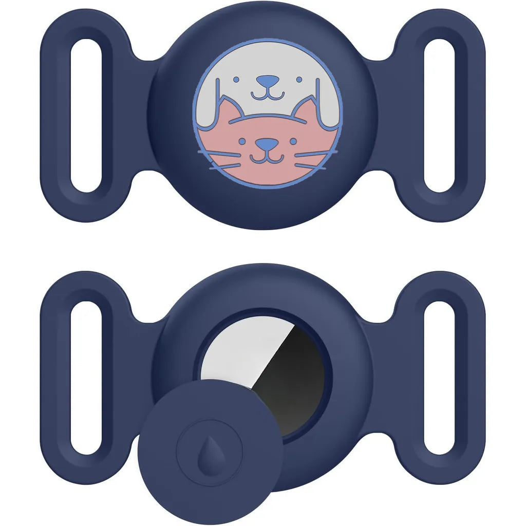 Silicone AirTag Holder for Pet Collars – Protective Anti-Lost Case for Cats and Dogs