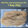 Natural Bird Nesting Material Fiber Blend for Canaries, Finches & Parrots