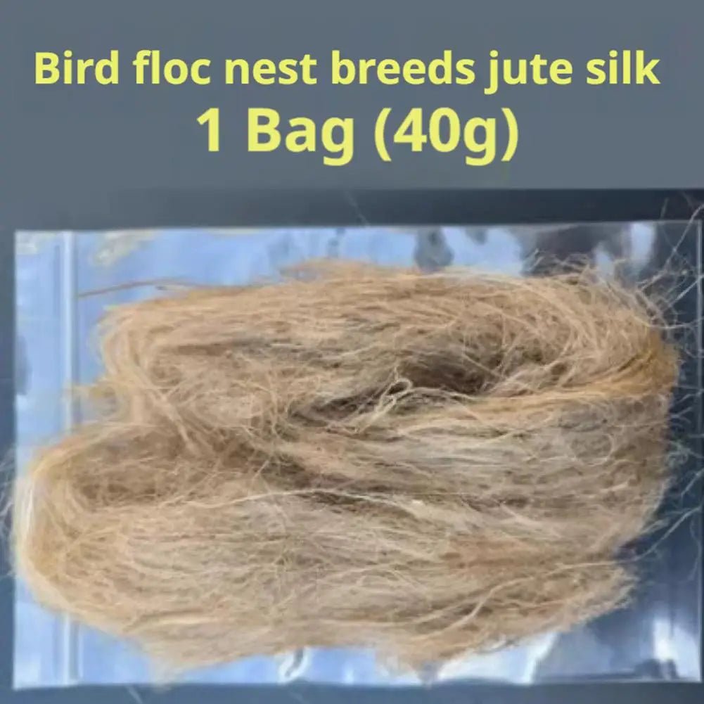 Natural Bird Nesting Material Fiber Blend for Canaries, Finches & Parrots