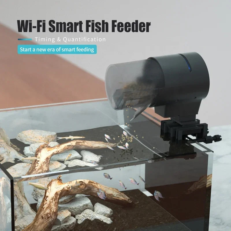Intelligenter Wi-Fi-Automatischer Fischfutterautomat