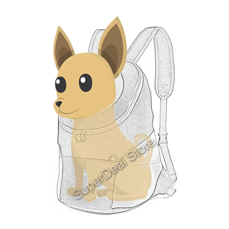 Sac à dos transporteur pour petits chiens