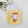 Cute Print Dog Vest Shirt for Small Breeds – Spring & Summer Pet Apparel