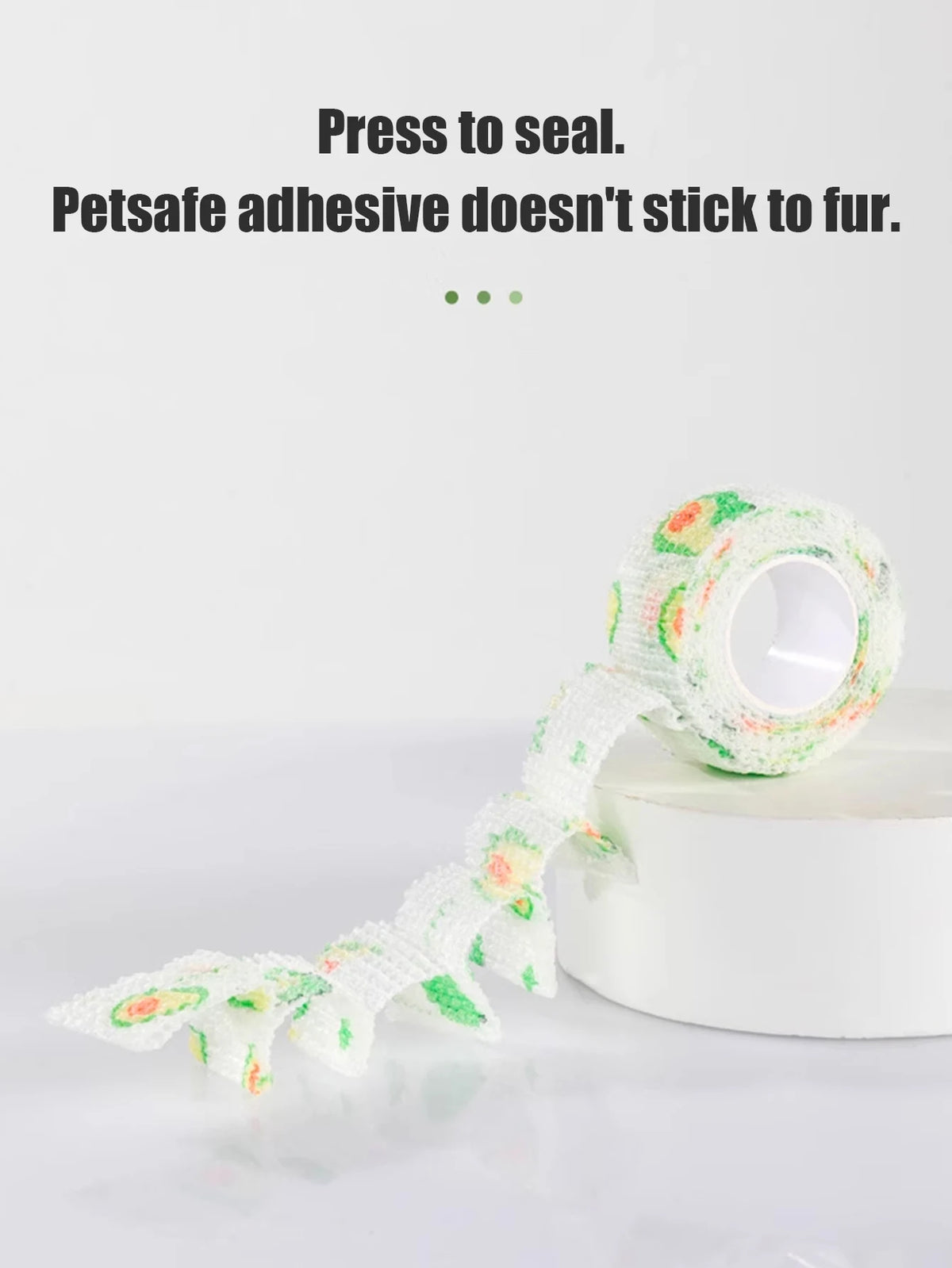 Self-Adhesive Pet Bandage Wrap for Paw Protection & Wound Care