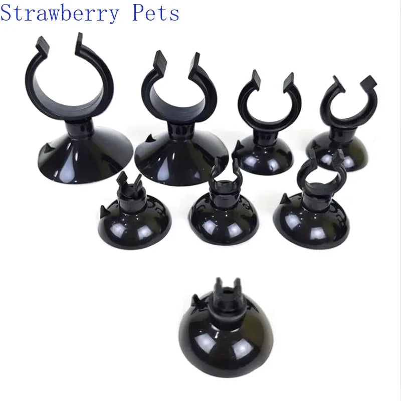 Saugnapf-Halter für Aquarium-Luftschläuche (5er-Pack)