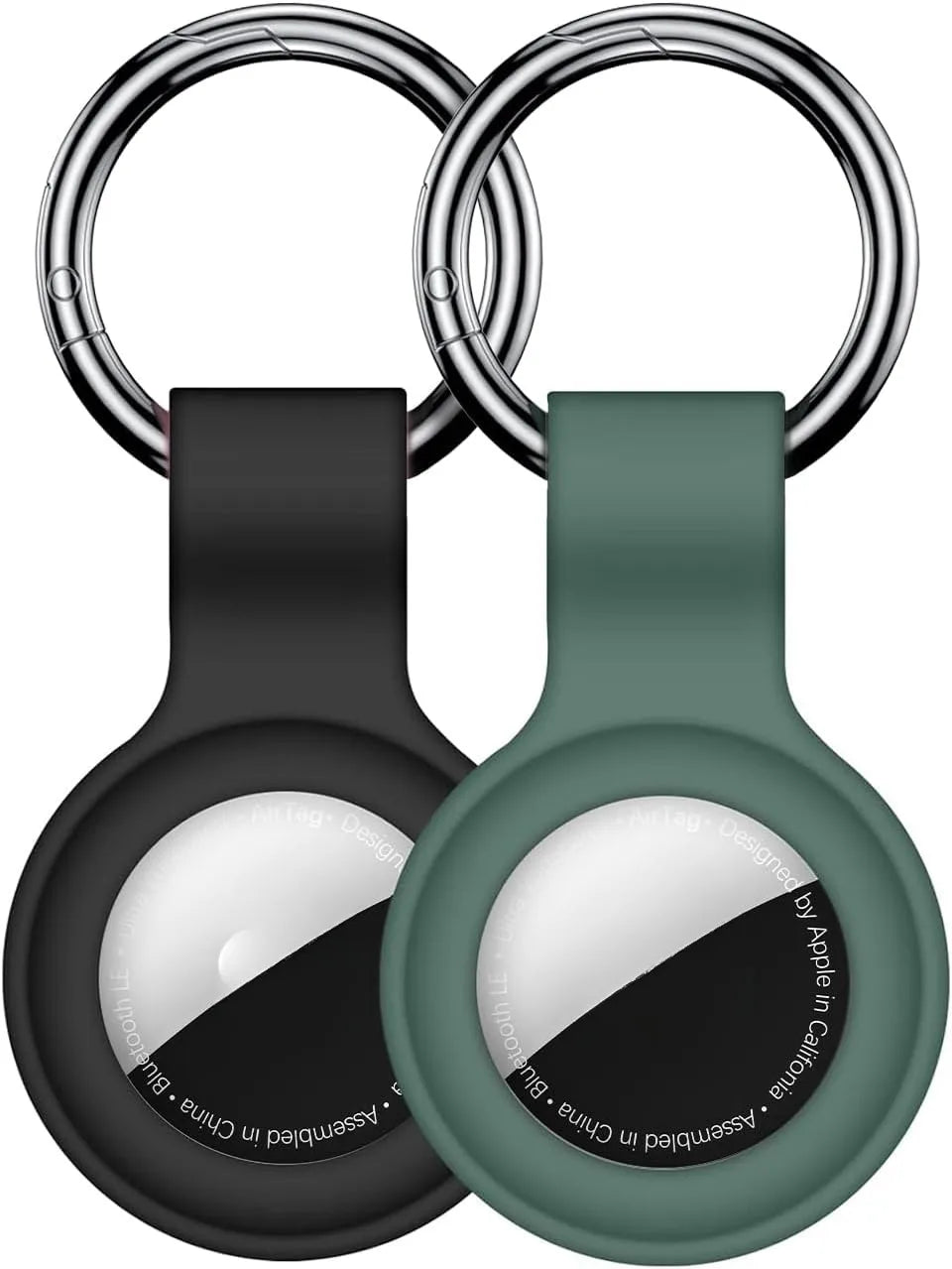 Silicone AirTag Case with Keychain