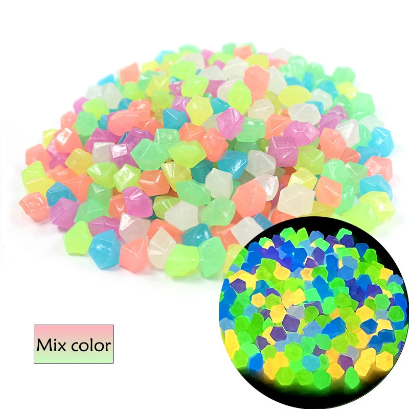 Glow Pebbles for Aquariums and Outdoor Decor