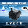 Adjustable Submersible Aquarium Water Pump – Ultra-Quiet Ceramic Shaft