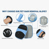 Electrostatic Pet Hair Remover Gloves – Reusable Grooming Mitt for Cats & Dogs