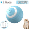 Interactive Rolling Cat Toy with Faux Tail