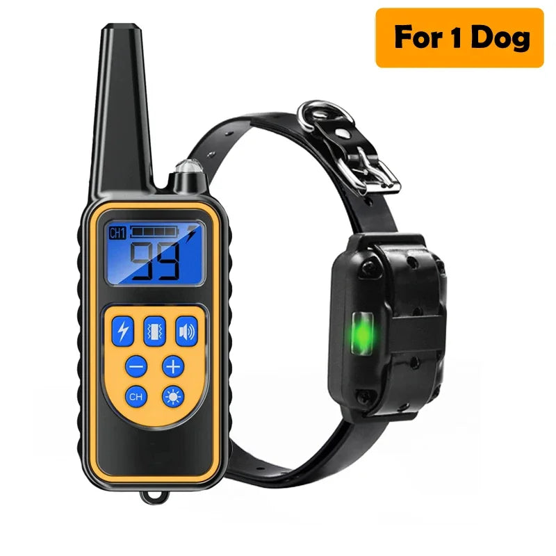Rechargeable Dog Training Collar with Remote Control
