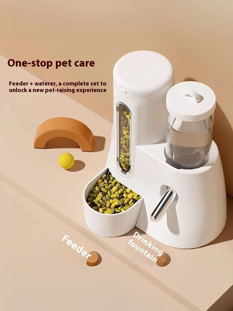 2-in-1 Automatic Hamster Feeder and Water Dispenser