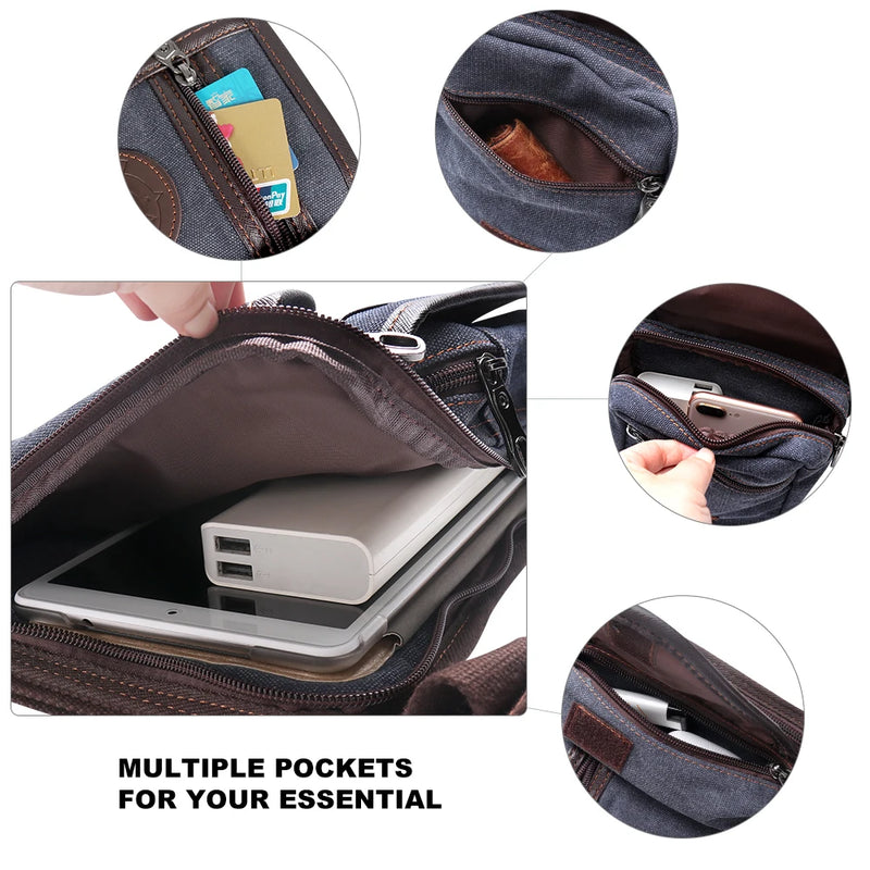 Adjustable Drop-Leg Waist Bag