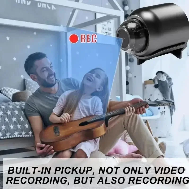 Mini Wireless Security Camera with 1080P HD and Night Vision