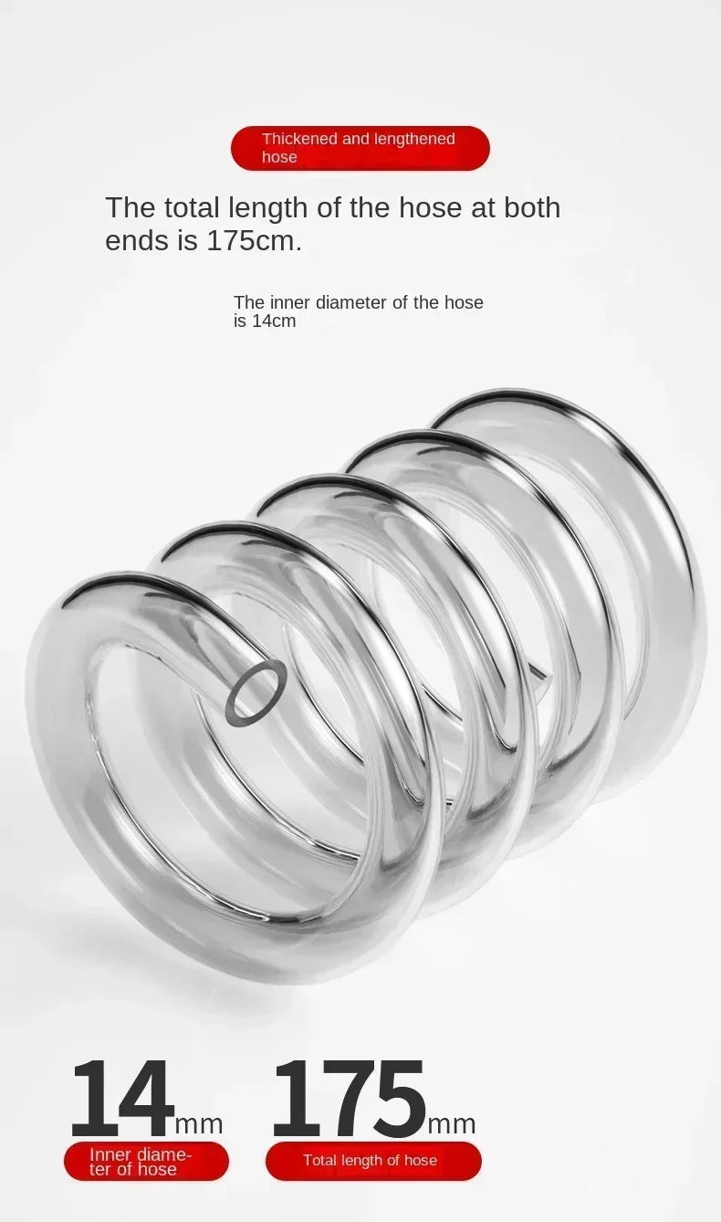 شفاط حوض السمك وشفط الرمل مع أنبوب تمديد