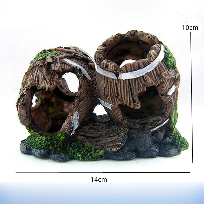 Artificial Bridge Aquarium Decor - Resin Landscape Ornament