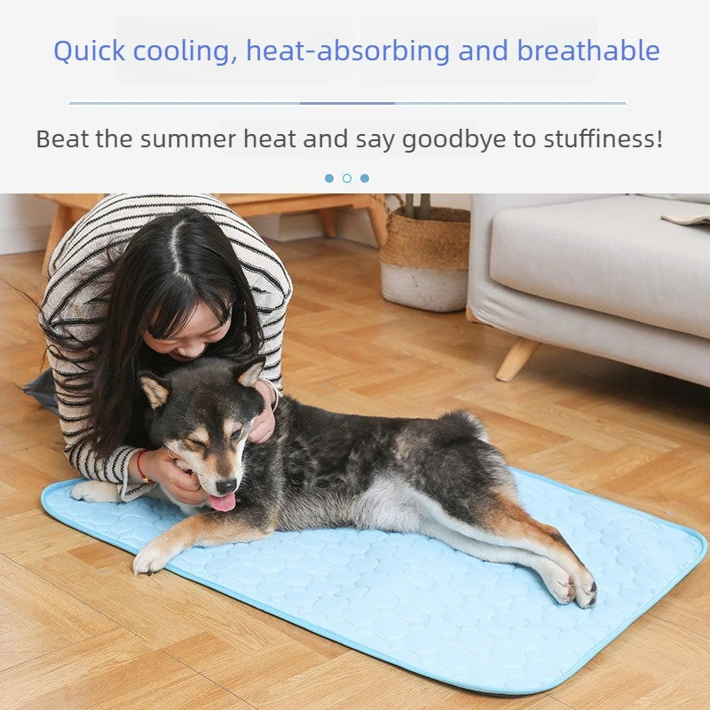 Coussin de lit auto-refroidissant pour animaux