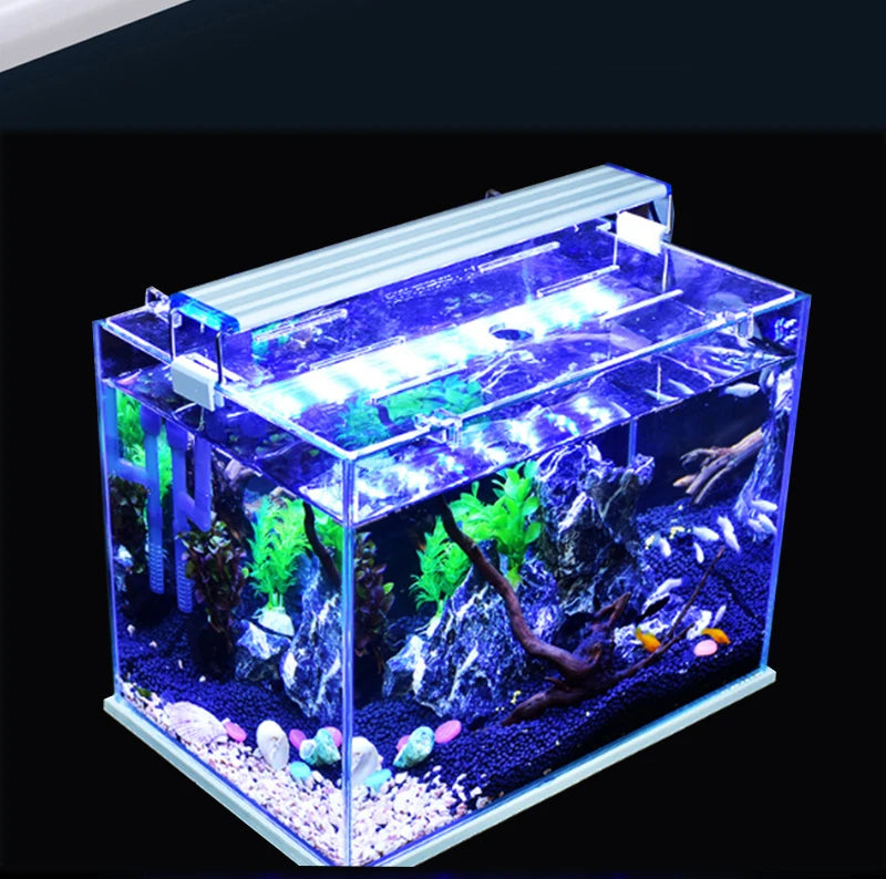 Lampe LED à clipser pour aquarium, profil fin