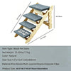 2-in-1 Wooden Pet Stairs and Dog Ramp