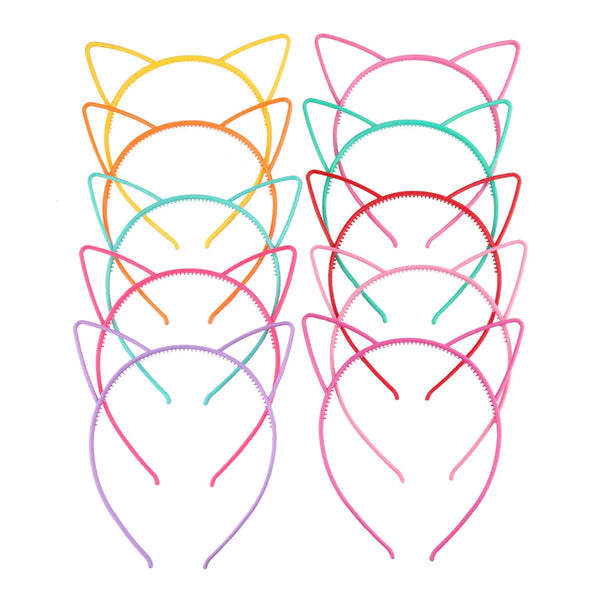 Adorable Cat Ear Headbands for Girls – Lightweight & Comfortable