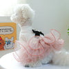 Tutu Princess Dog Dress with Lace Trim